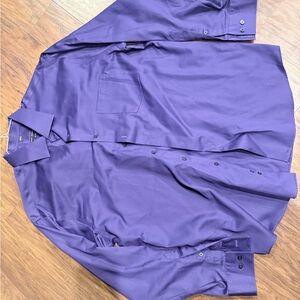 Geoffrey Beene Men's Rich Purple Casual Shirt